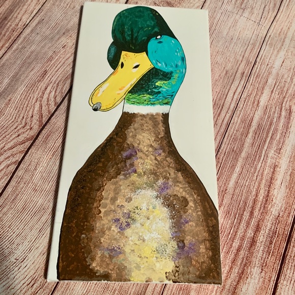 Duck Painting By ME! Acrylic on Canvas - Picture 2 of 5